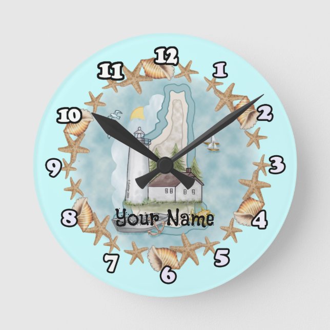 Horloge du phare du New Hampshire (Recto)