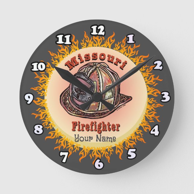 Horloge du pompier Missouri (Recto)