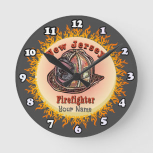 horloge du pompier New Jersey