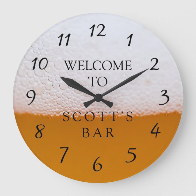 Horloge du propriétaire de la grotte ou du bar (Recto)