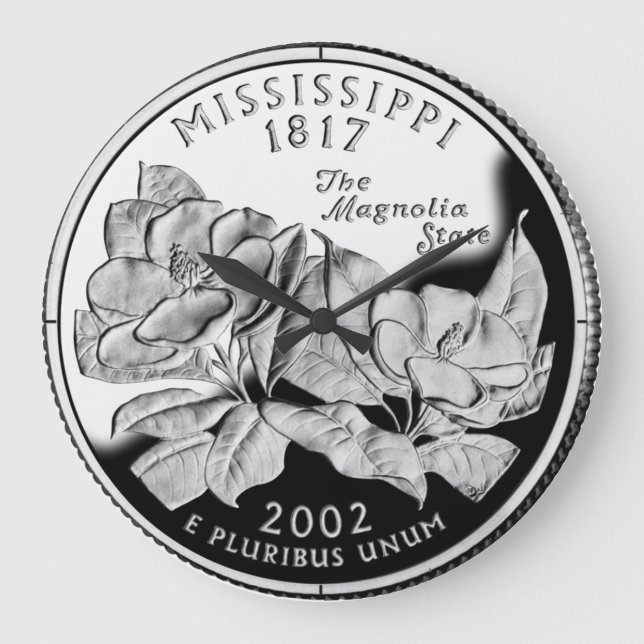 Horloge du quartier de l'État de Faux Mississippi (Recto)