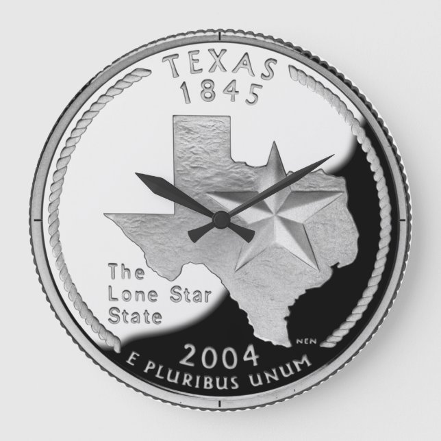 Horloge du quartier de l'État de Faux Texas (Recto)