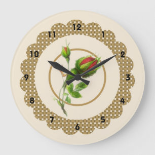 Horloge du Rose du chou