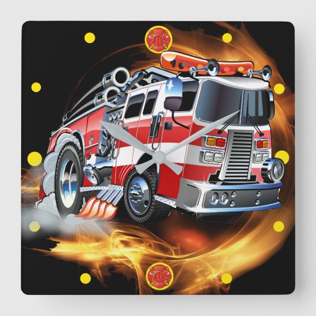 Horloge du service d'incendie (Recto)
