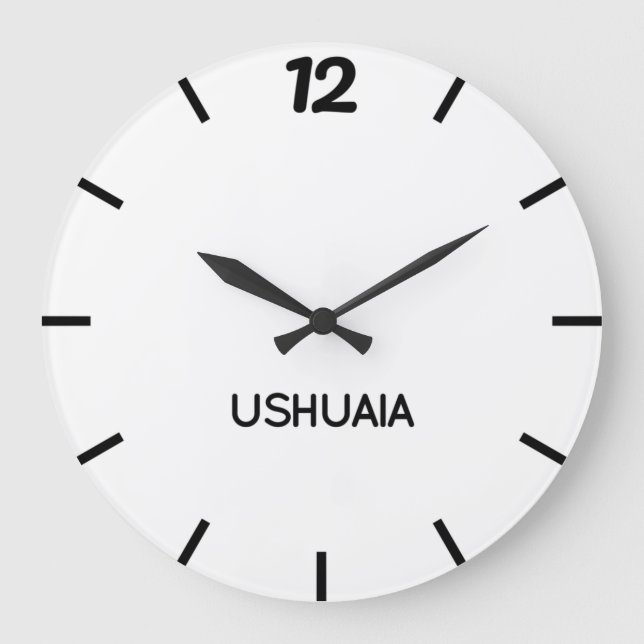 Horloge d'Ushuaia  (Recto)