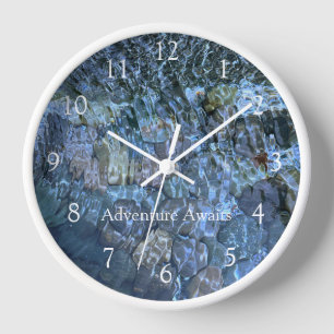 Horloge Eau ruisseau cailloux cailloux plage lac ruisseau