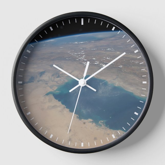 Horloge Eaux Bleues Tropicales Du Golfe Persique. (Recto)