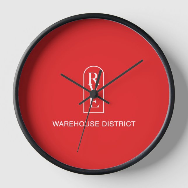 HORLOGE ÉCRAN RVE DISTRICT D'ENTREPÔT (Recto)