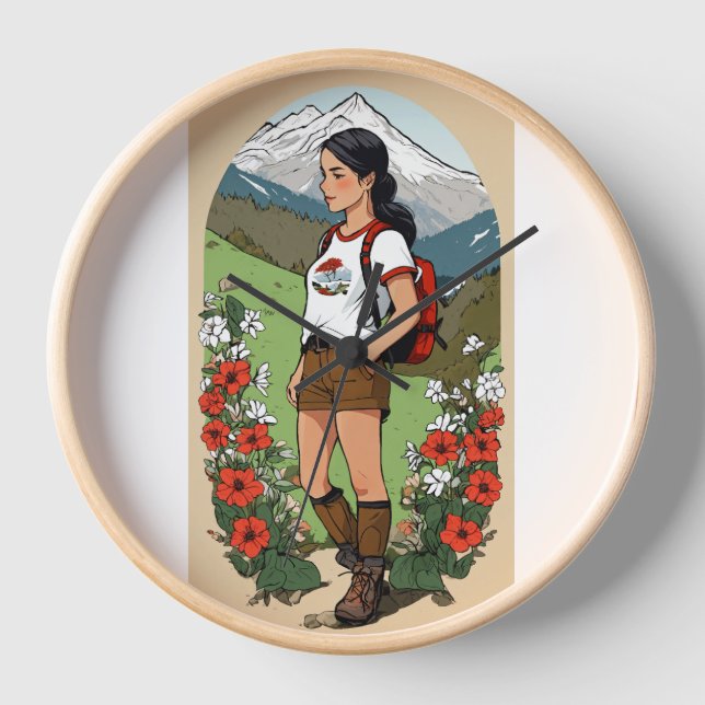 Horloge ÉDUCATION SCOLAIRE MOTIVATION conception murale ho (Recto)