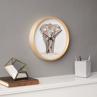horloge éléphant