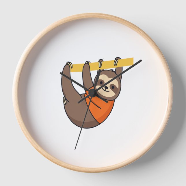 Horloge Embrassement sur branche avec orange (Recto)
