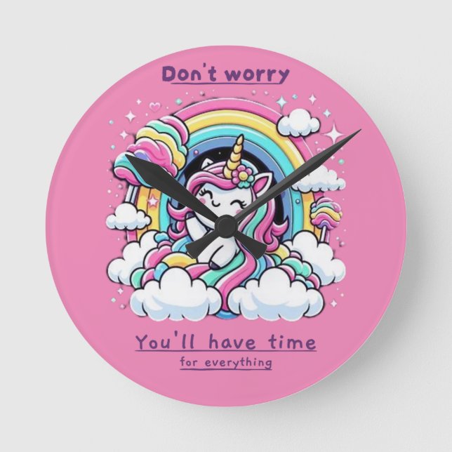 Horloge en Acrylique (Recto)