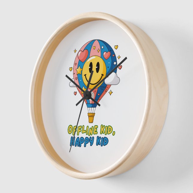Horloge Enfant hors ligne (Angle)