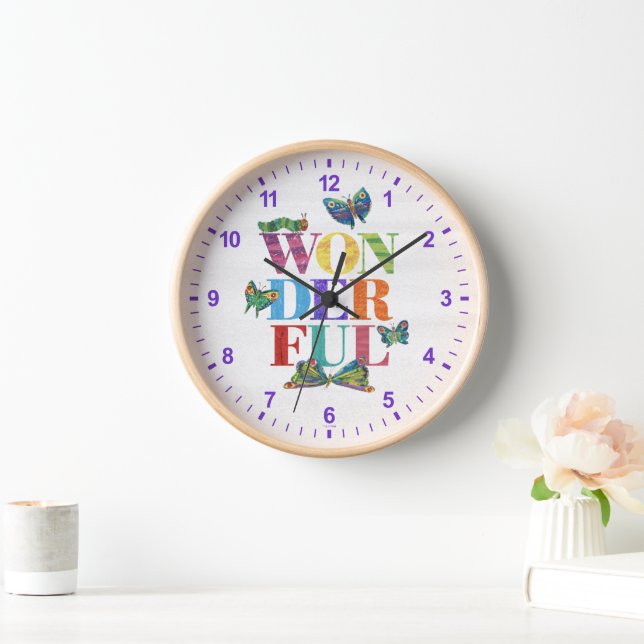 Horloge Eric Carle | Merveilleux (Maison)