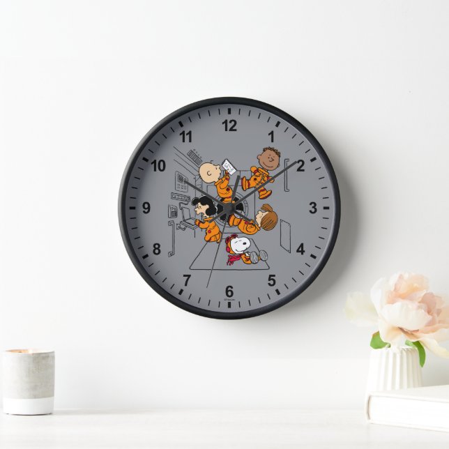 Horloge ESPACE | Bande d'arachides dans l'espace (Maison)