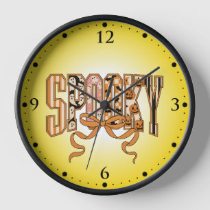 Horloge Esthétique Halloween Coquette Épouvantable-66166