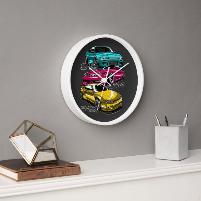 HORLOGE ÉVOLUTION DU CHÂSSIS DE LA SILVIE "S" (Bureau)