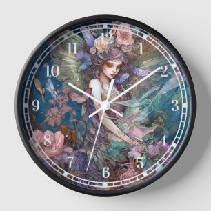 Horloge Fairy Woman Imaginaire Art