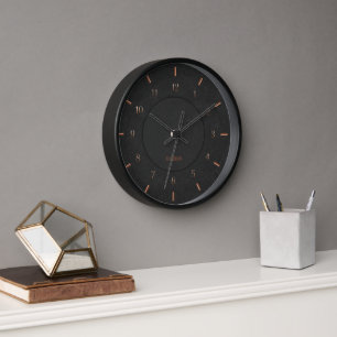 Horloge Faux Noirs modernes