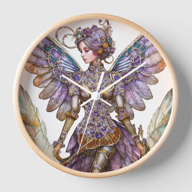 Horloge Fée de prune de sucre bijoux (Recto)