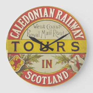 Horloge ferroviaire de Caledonia Ecosse