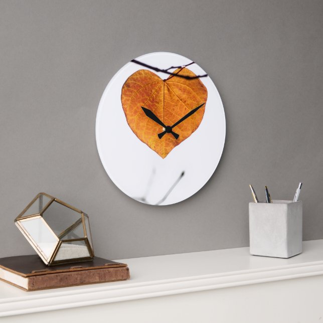 horloge feuille (Bureau)