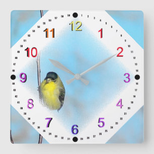 Horloge - Finition jaune en diamant Vignette