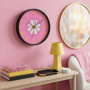 Horloge Fleur