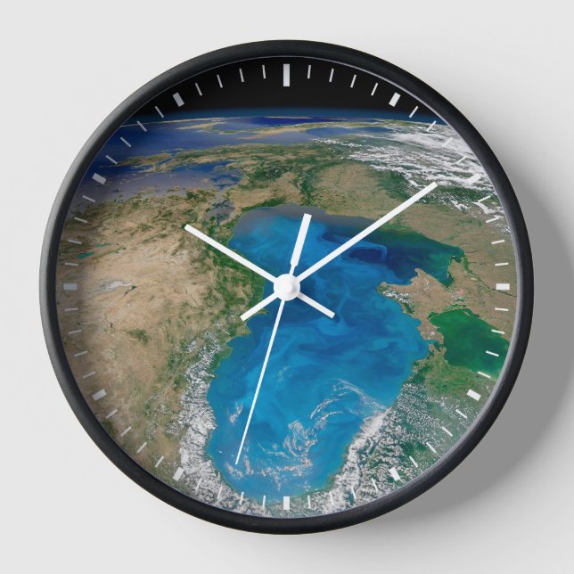 Horloge Floraison De Phytoplancton Bleu En Mer Noire (Recto)