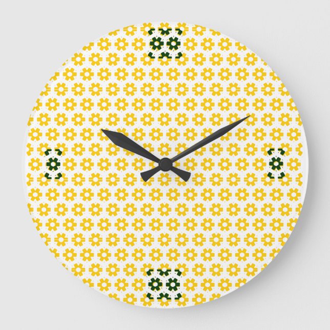 Horloge - Florets jaunes (rév.) (Recto)