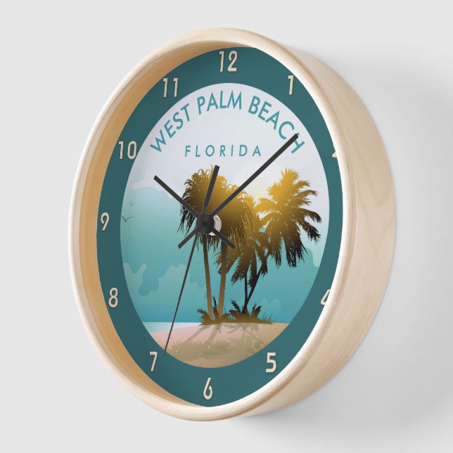 Horloge Floride (Angle)