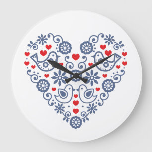 Horloge folklorique slovaque