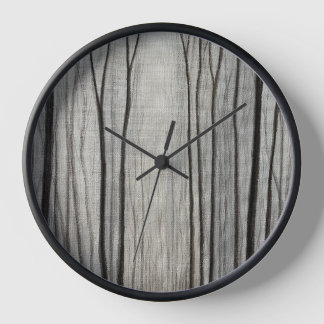 Horloge Forêt d'hiver
