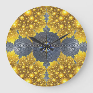 Horloge fractale cool