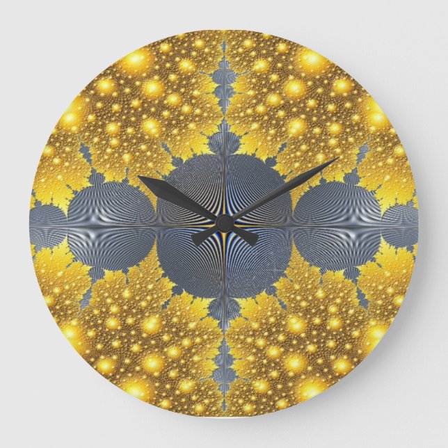 Horloge fractale cool (Recto)
