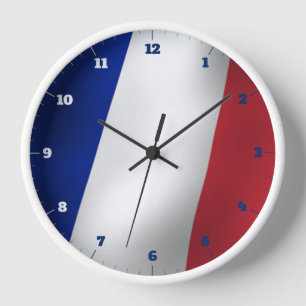 HORLOGE FRENCH TRICOLOR