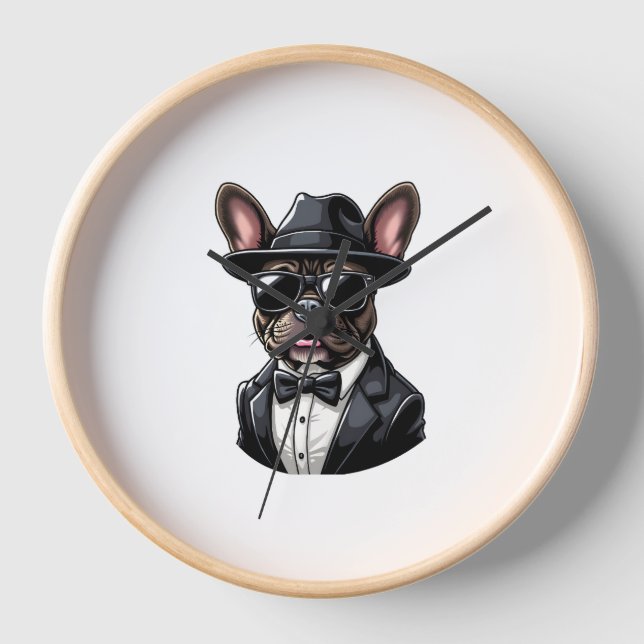 Horloge Frenchie The Gangster (Recto)