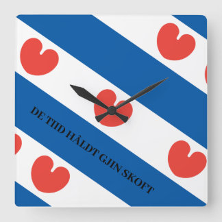 Horloge frisonne avec pompeblêle