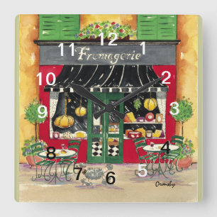Horloge Fromagerie Café Français
