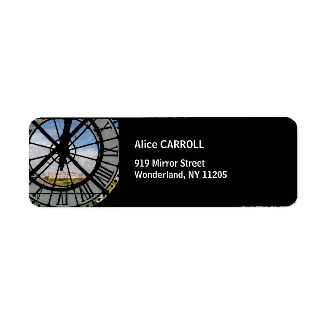 Horloge géante en verre au Musée d'Orsay - Paris (Devant)