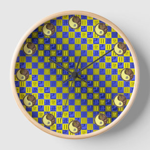 Horloge Gémeaux & Bœuf de Terre