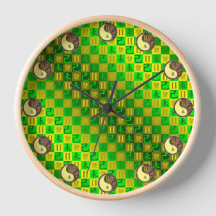 Horloge Gémeaux & Chèvre Terre