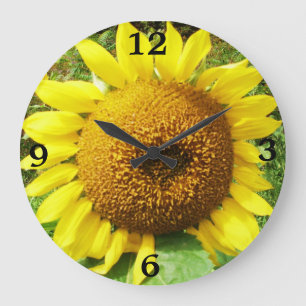 horloge GIANT SUNFLOWER
