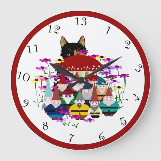 Horloge Gnomes 13 Heures (Recto)