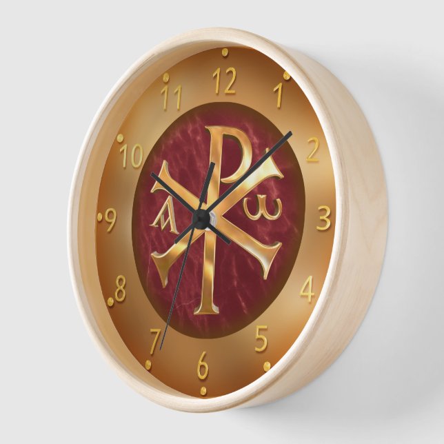 Horloge Gold Chi (Angle)