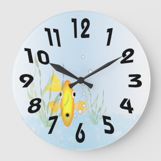 Horloge Gold Fish Bowl (Recto)