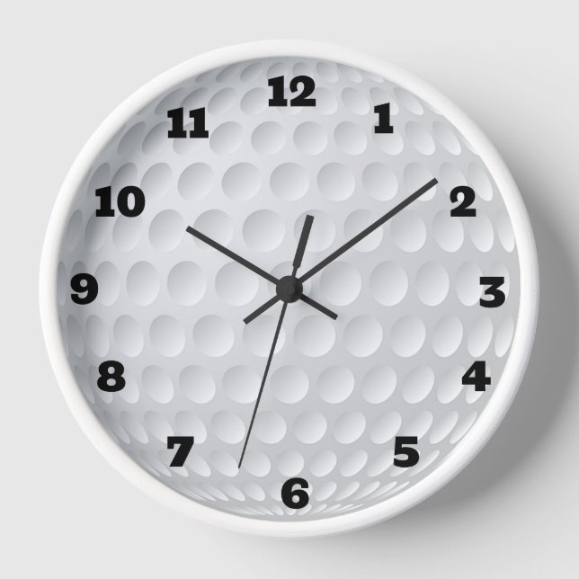 Horloge Golf Ball Clock (Recto)