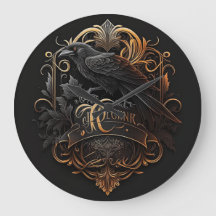 Horloge gothique moderne.