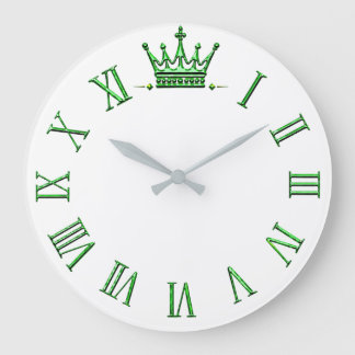 Horloge grande de la salle verte