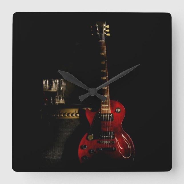 Horloge Guitare Et Amp (Recto)